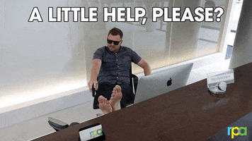 A Little Help Please GIF by RPA_Advertising