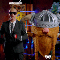Viking Horn GIF by The Masked Singer UK