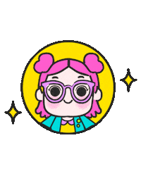 Wink Diy Sticker by craftingeek