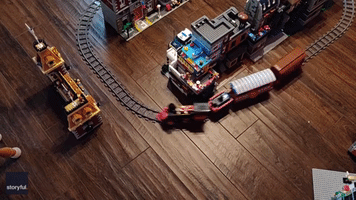 Texan Creates Impressive Lego Replica of Disneyland