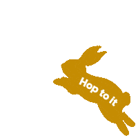Hop To It Bunny Sticker by CrossCountry Mortgage, LLC