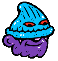 Robot Mask Sticker