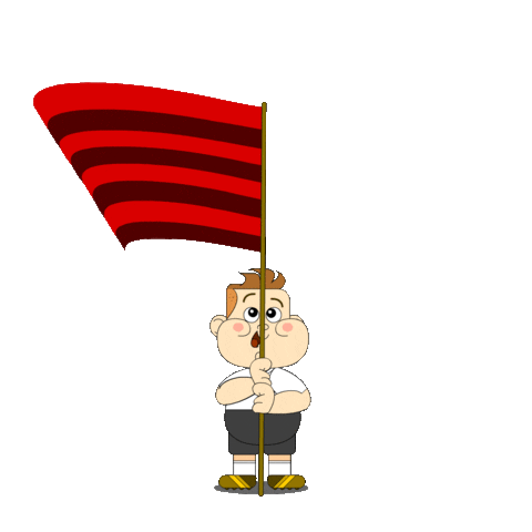 Flamiguinhos_ giphyupload flamengo beto bandeira Sticker
