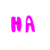 Happy Ha Ha Ha Sticker by The Squibbles