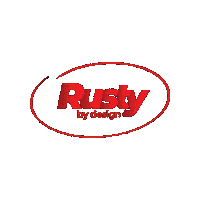 Rusty Auction Sticker by Rusty by Design