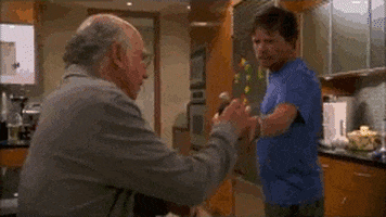 soaked curb your enthusiasm GIF