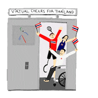 Paralympics Photoautomat Sticker by amc asia! Thailand