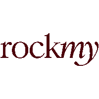 Logo Maroon Sticker by Rockmy