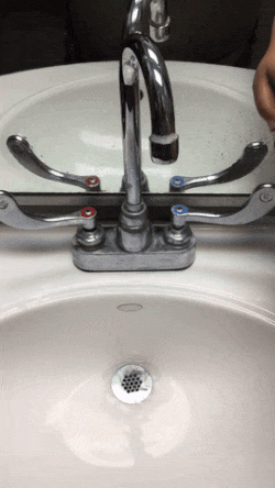 faucet playing GIF