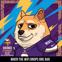 Minnesota Vikings Football GIF by Doge Pound