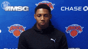 Nba Smile GIF by New York Knicks