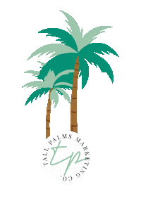 Elevate Palm Trees Sticker by Tall Palms Co
