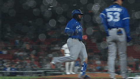 Vladimir Guerrero Jr Fist Bump GIF by Toronto Blue Jays
