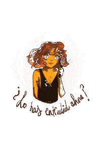 artluisabc pelo enfado ahora mirar Sticker