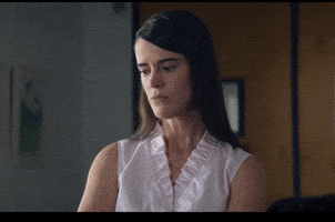Roll Eyes Scoff GIF by Lilly Singh