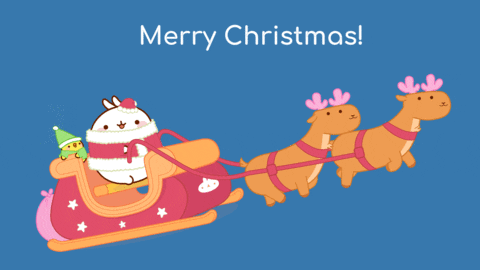 Merry Christmas Love GIF by Molang