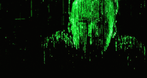 Matrix code gif