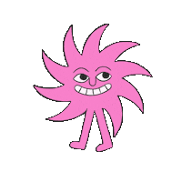 Trippy Sticker by Pink Sun Brewing Co.
