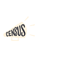 Census2020 Countmein Sticker by CACensus