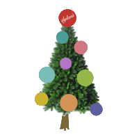 Christmas Tree Sticker by Dylan’s Restaurant