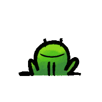 Frog Watercolor Sticker