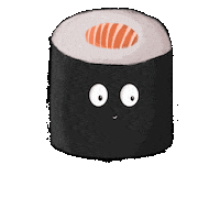 anderleart sushi asian food sushilover sushi lover Sticker