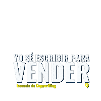 Copy Vender Sticker by EscueladeCopywriting