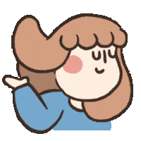 Proud Flip Hair Sticker