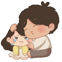 Sad I Love You Sticker by Cosytales