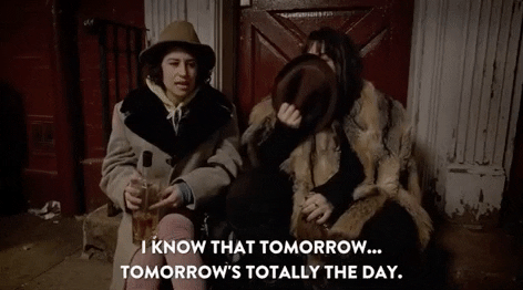 Season 1 Tomorrows Totally The Day GIF by Broad City