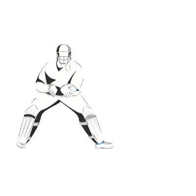 IndusInd giphyupload out catch wicket Sticker