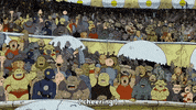crowd monsters GIF by South Park 