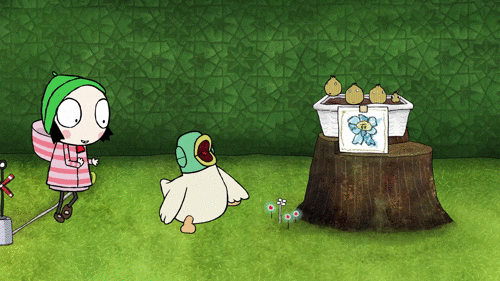 excited dance GIF by Sarah & Duck