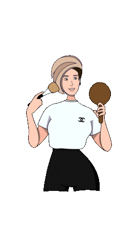 Movka giphyupload beauty makeup enjoy Sticker