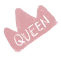 Queen Boss Sticker by Macqueza