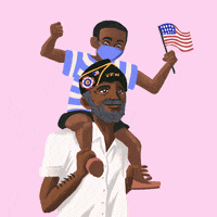 Independence Day Usa GIF by Creative Courage