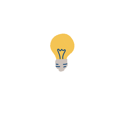 OfficialBizFoundry business light thinking event Sticker