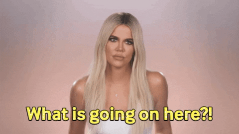 Khloe Kardashian What GIF by Bunim/Murray Productions