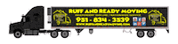 Truck Moving Sticker by RuffandReadyMoving