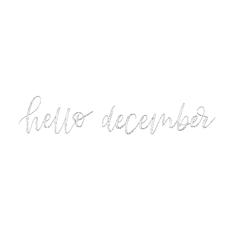 Winter December Sticker