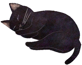 黑貓 Sticker
