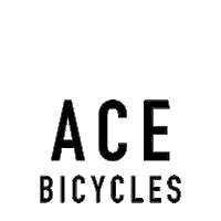acebicycles bounce logo bounce ace bicycles acebicycles Sticker