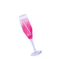 Pink Sparkling Sticker by Campari_X-RATED Liqueur