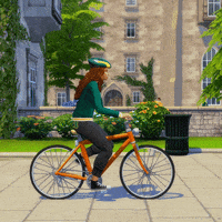 Bike Bicycling GIF by The Sims