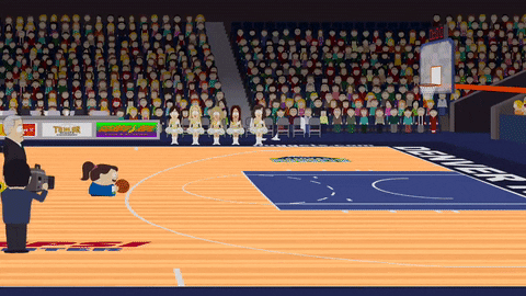 basketball playing GIF by South Park 