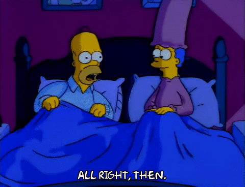 Laying Down Season 3 GIF by The Simpsons