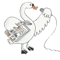 Schwan Sticker by Kultur In Stormarn