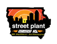 Skating Des Moines Sticker by Street Plant