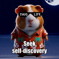 Self-Discovery Wisdom GIF by Guinea Gambino