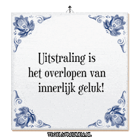 Spreuk Ontspanning Sticker by Tegelspreuken.nl